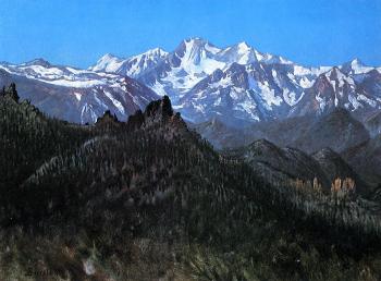 阿爾伯特 比爾施塔特 Sierra Nevada aka From the Head of the Carson River 阿爾伯特 比爾施塔特 Sierra Nevada aka From the Head of the Carson River